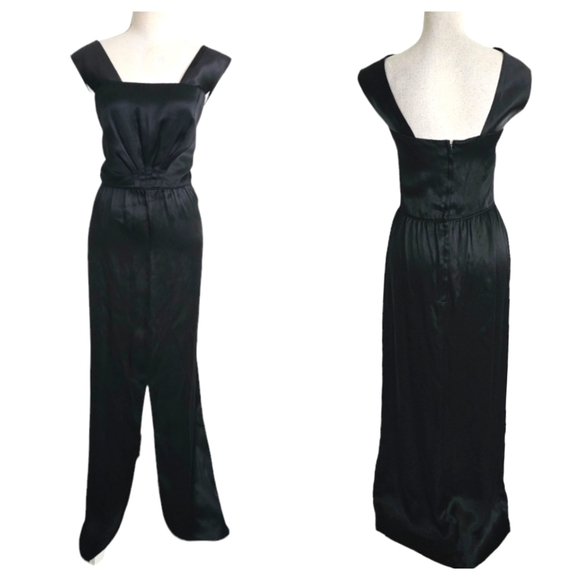 Vintage Custom Lilli Diamond Black Evening Gown - Picture 2 of 12